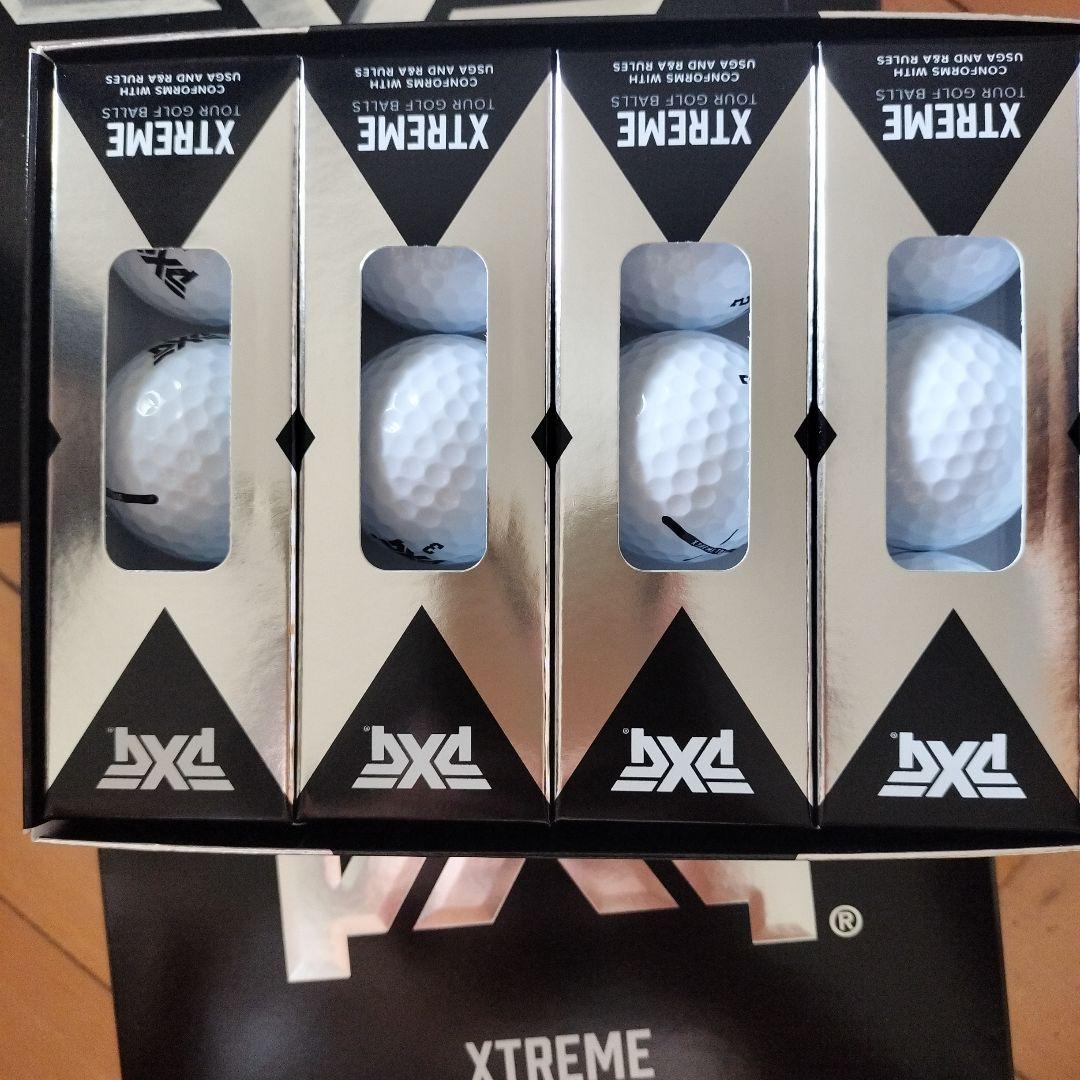 ピーエックスジー(PXG) ゴルフボール ホワイト5５ケースセット