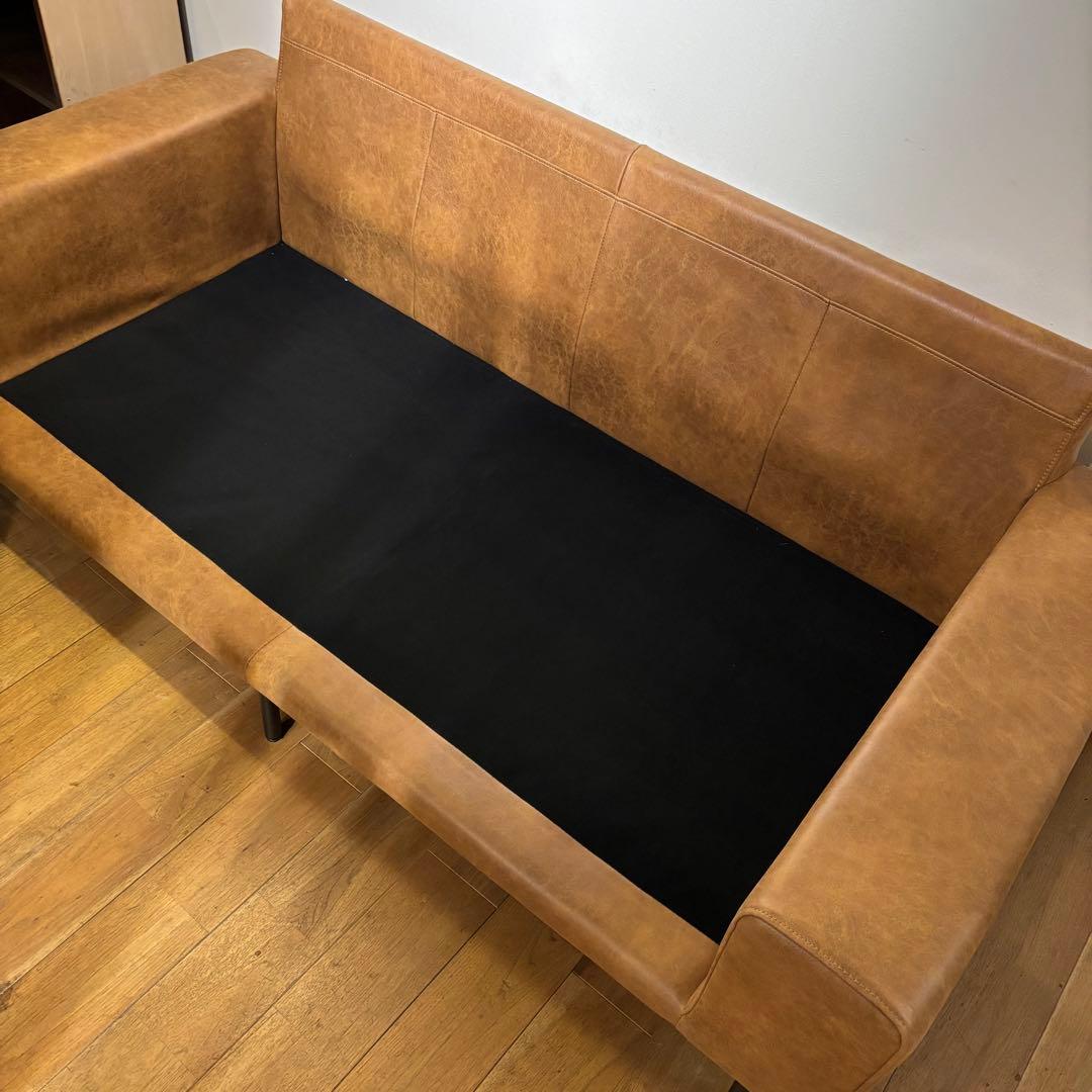 展示品級 COMFORM コンフォーム レザーテックス 3人掛け ソファー