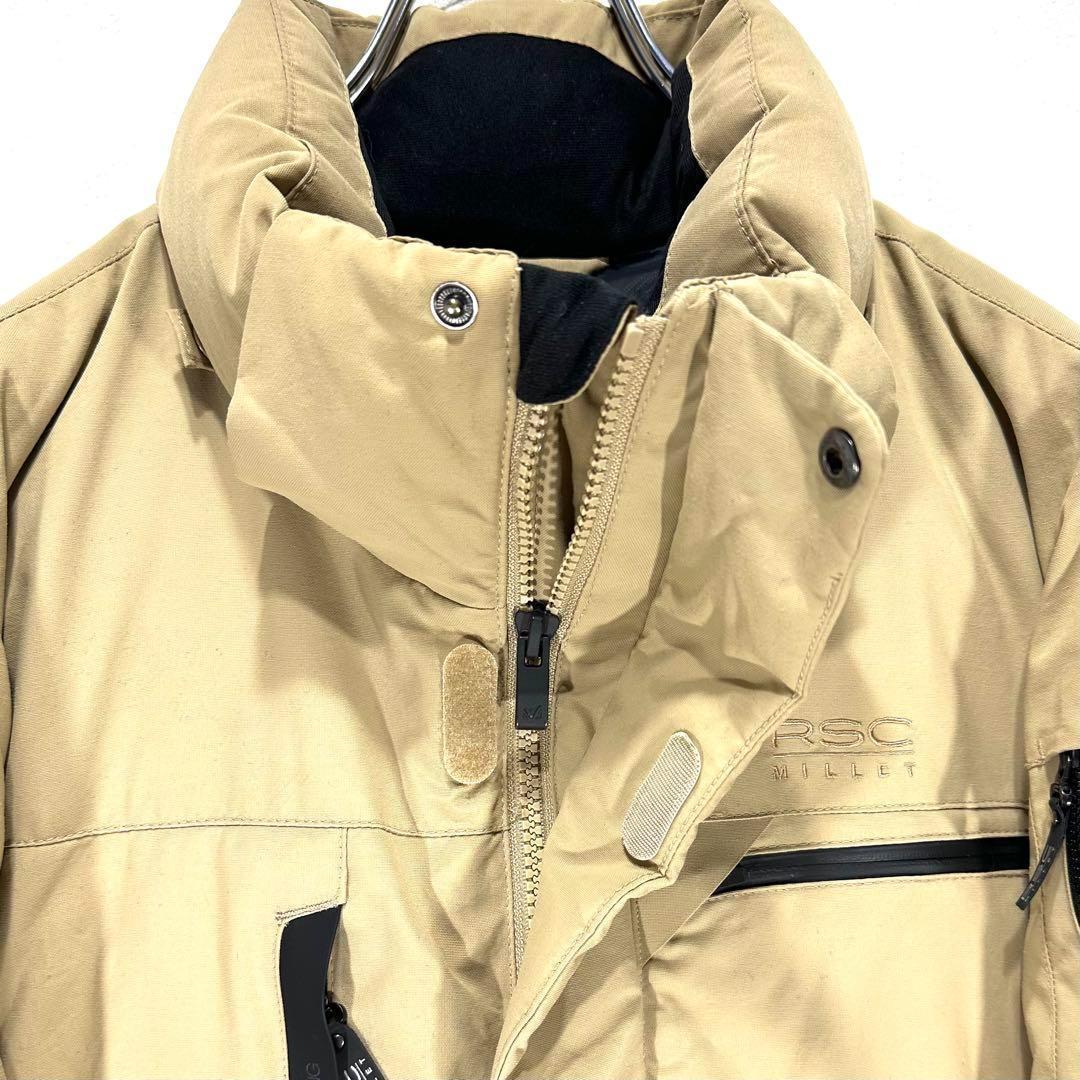 【極美品】MILLET ミレー ダウンジャケット　ファー付フード　日本未発売