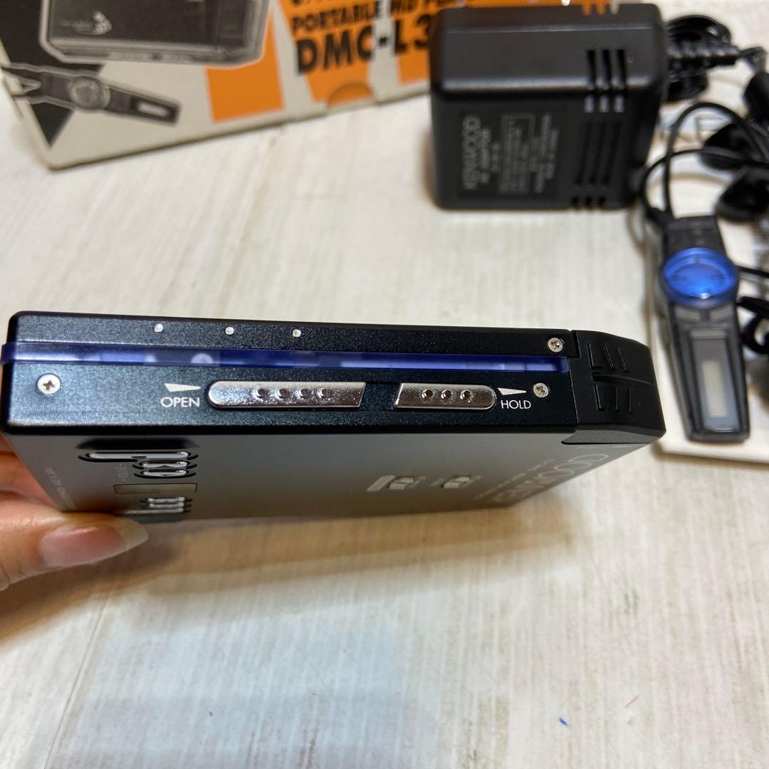 美品⭐️KENWOOD ケンウッド　ポータブル　MDプレイヤー