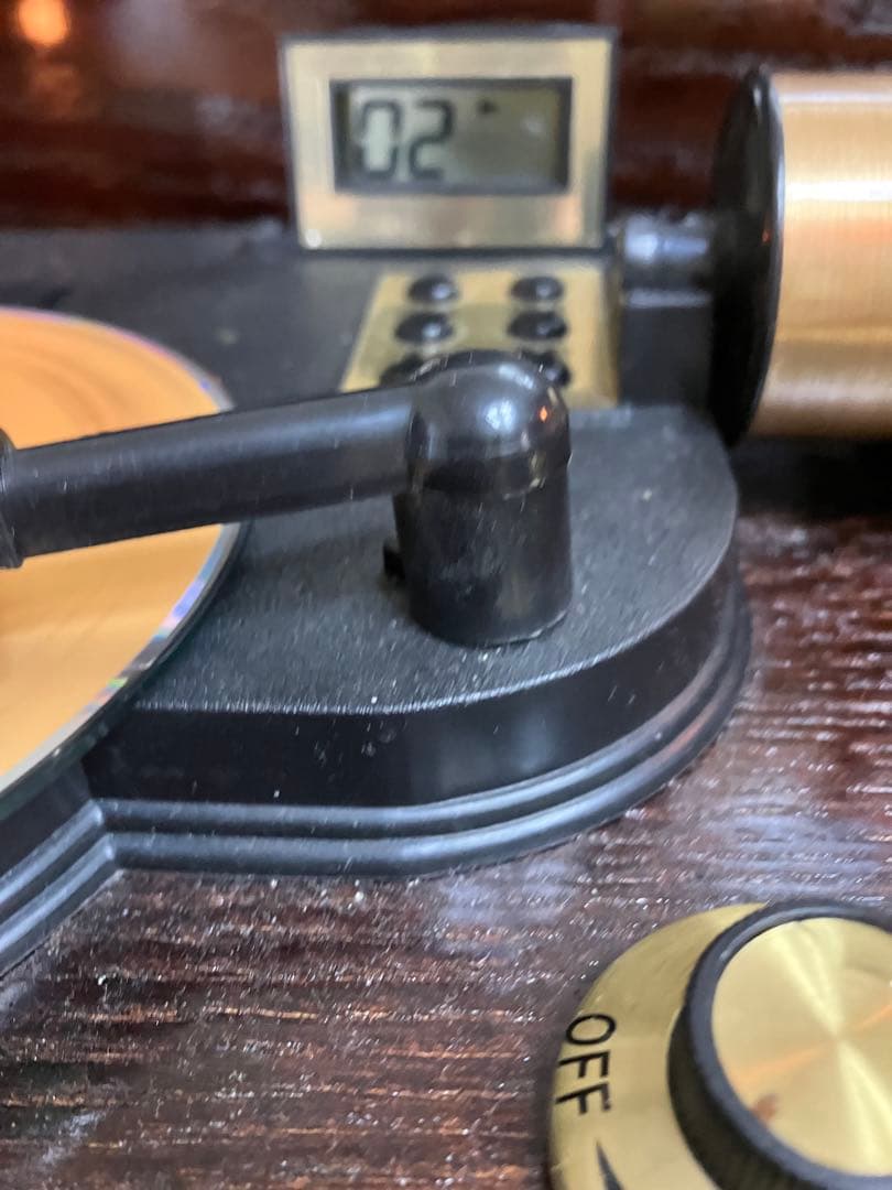 希少　PHONOGRAPH 蓄音機型　CDプレイヤー　箱付き