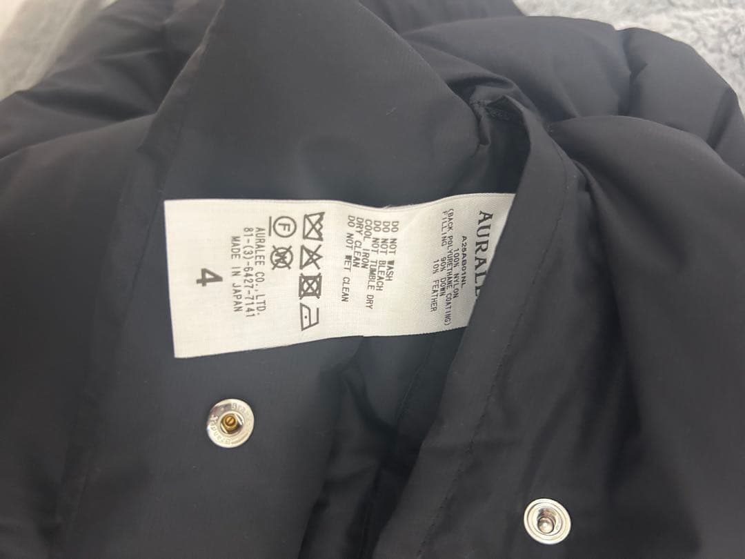 AURALEE オーラリーSUPER LIGHT NYLON RIPSTOP 4