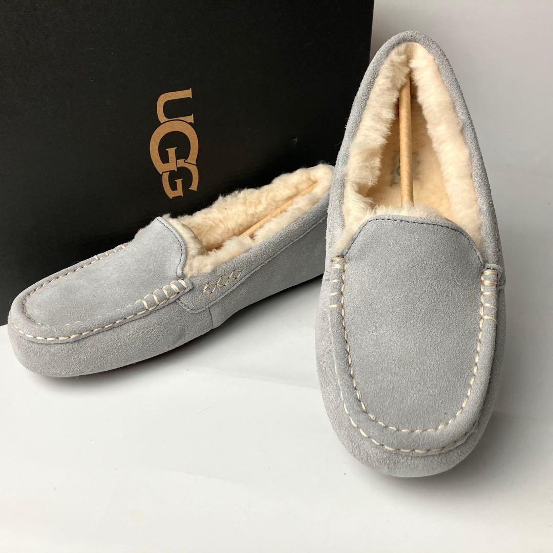 【未使用】UGG ANSLEY アンスレー　モカシン　フラットシューズ　25