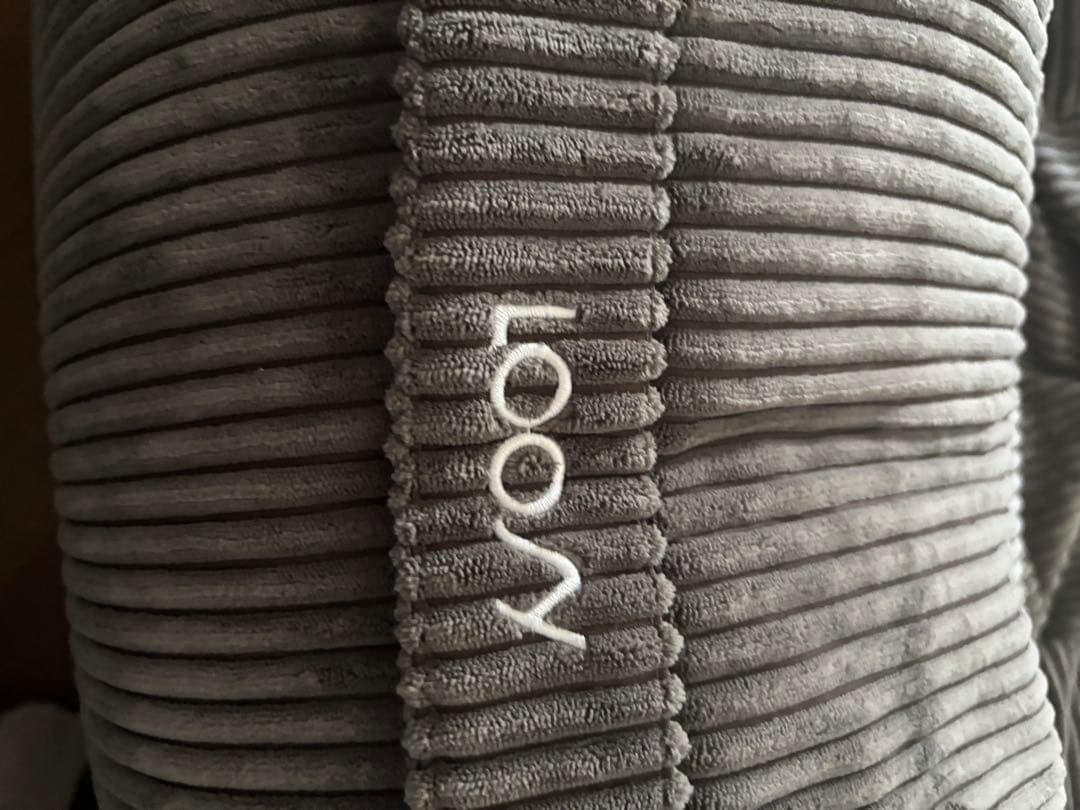 ルージー　LOOSY 1人掛けビーズソファ　グレー