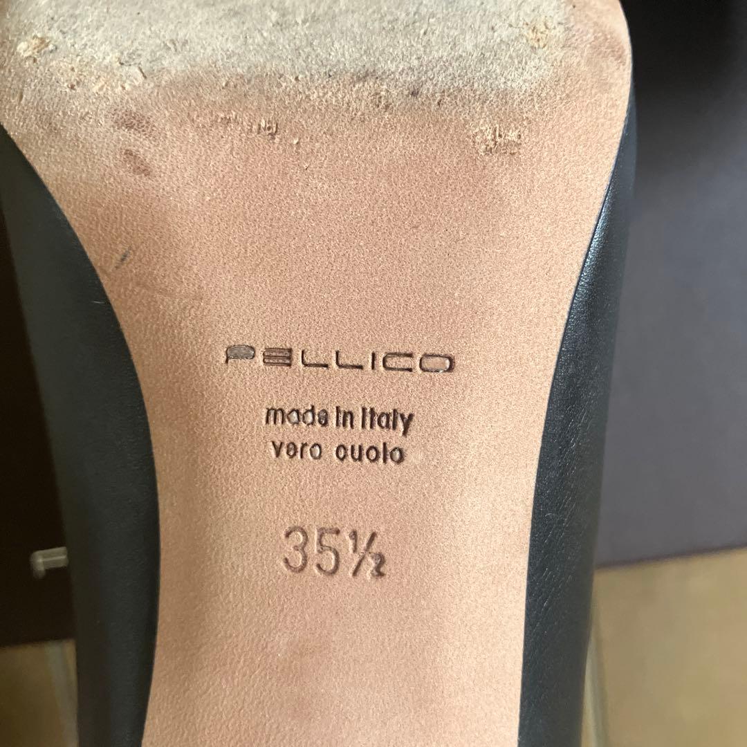 【一度だけ使用】PELLICO ショートブーツ TAXI 80 TR 35.5黒