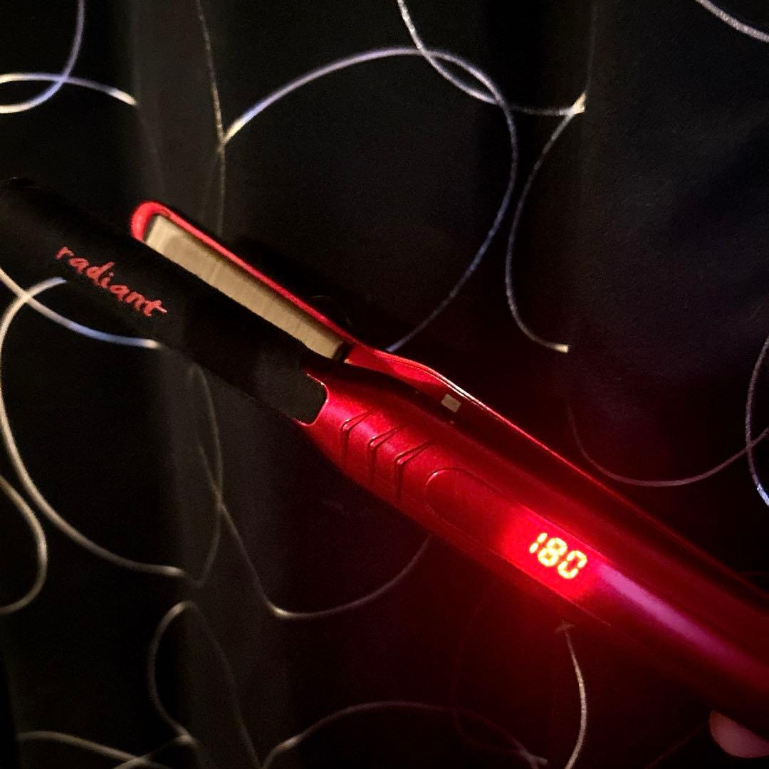 シルクプロアイロン ラディアントミニ 9mm レッド radiant mini