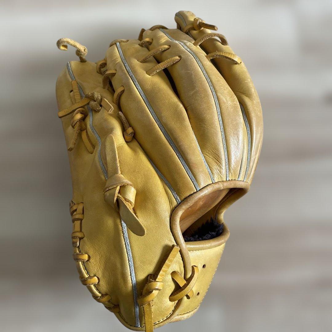 asics ゴールドステージ グローブ イエロー