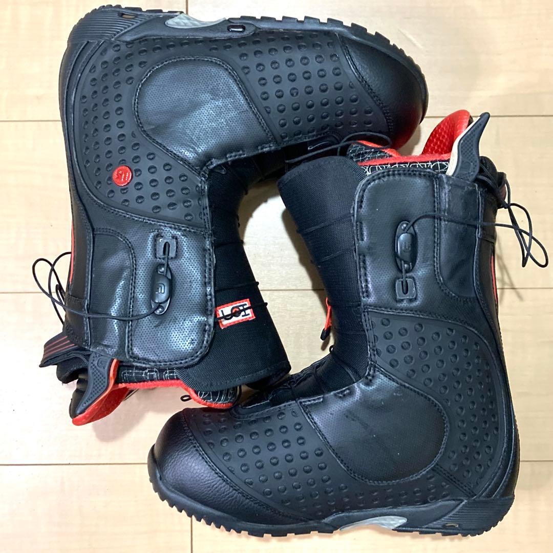 人気✨Burton ION スノーボードブーツ 27.0cm ブラック レッド