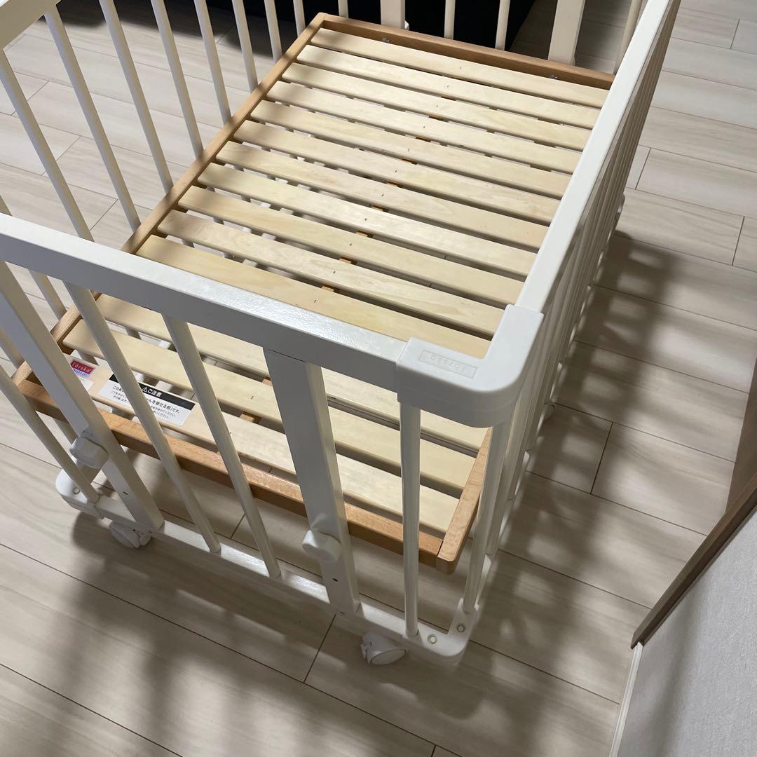 ベビーベッド 木製ファルスカミニジョイントベッド
