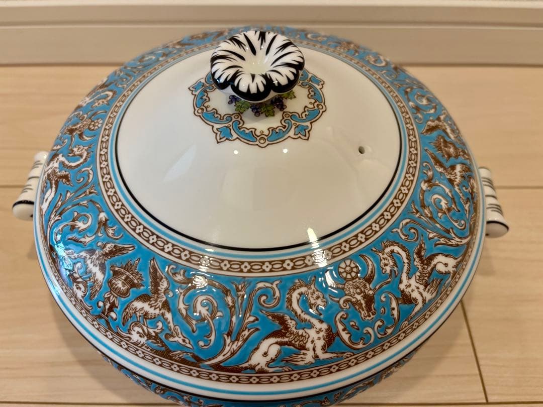  フロレンティーン　ターコイズ　カバードベジタブル