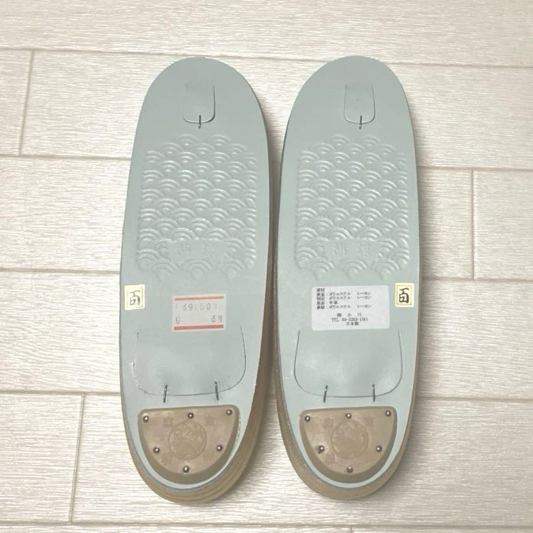 《未使用・箱付き》東京胡蝶　草履バッグセット　日本製