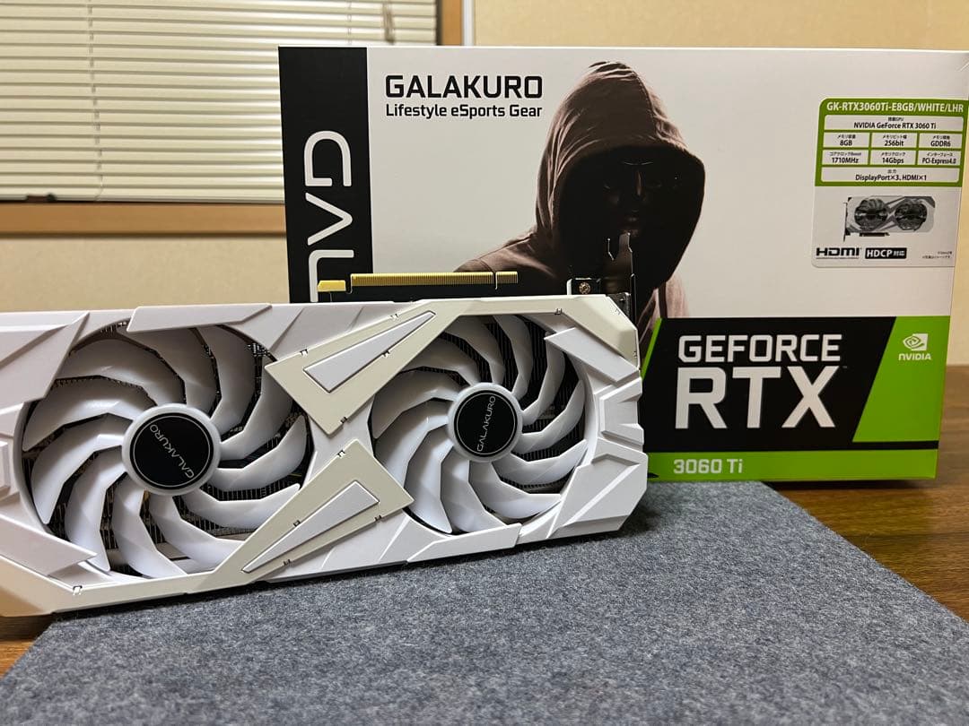 NVIDIA GeForce RTX 3060 Ti グラフィックボード