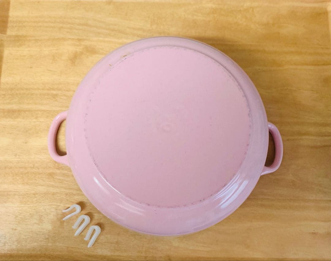 【値下げしました❣️】Le Creuset 両手鍋 20cm➕スチーマー