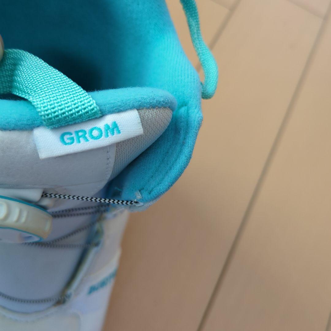 Burton Grom Boa Youth 子ども用スノーボードブーツ 20cm