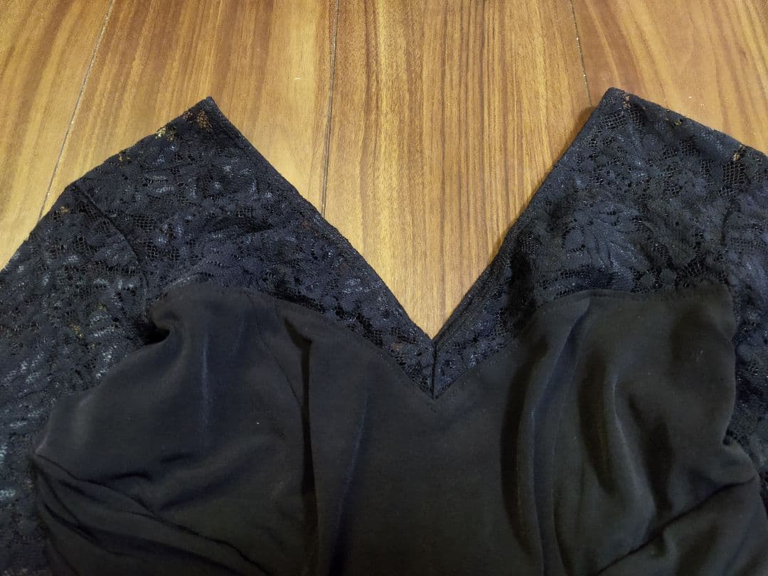 希少♪チャコット ダンス ワンピース S ラテン レース 膝丈