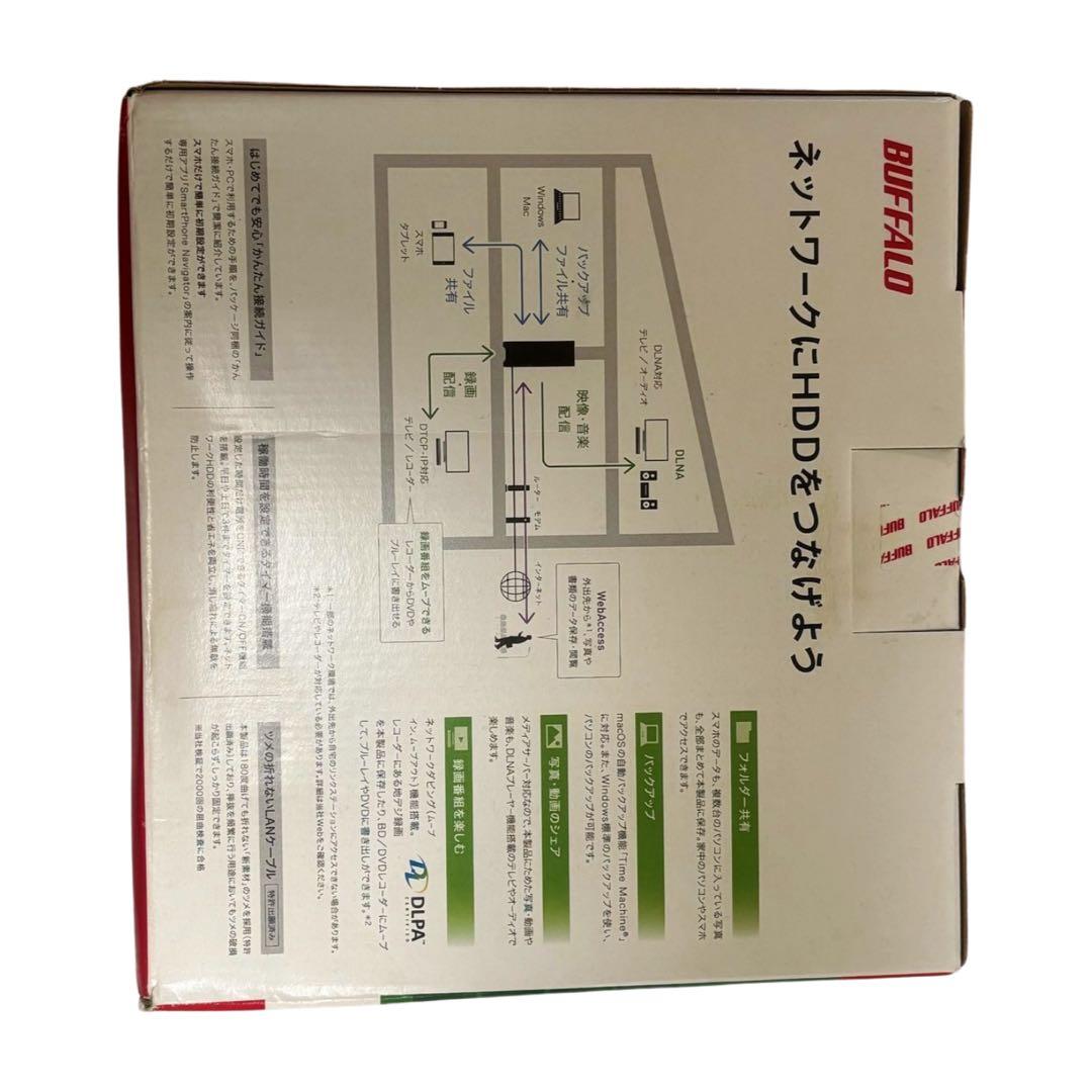 BUFFALO LS210D0401G 4TB ネットワークHDD