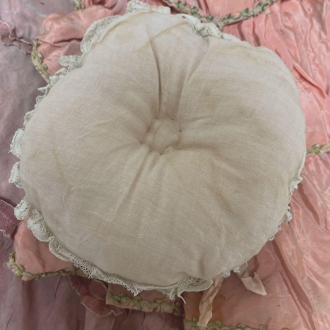 フランスアンティークレース♡ブドワールクッション