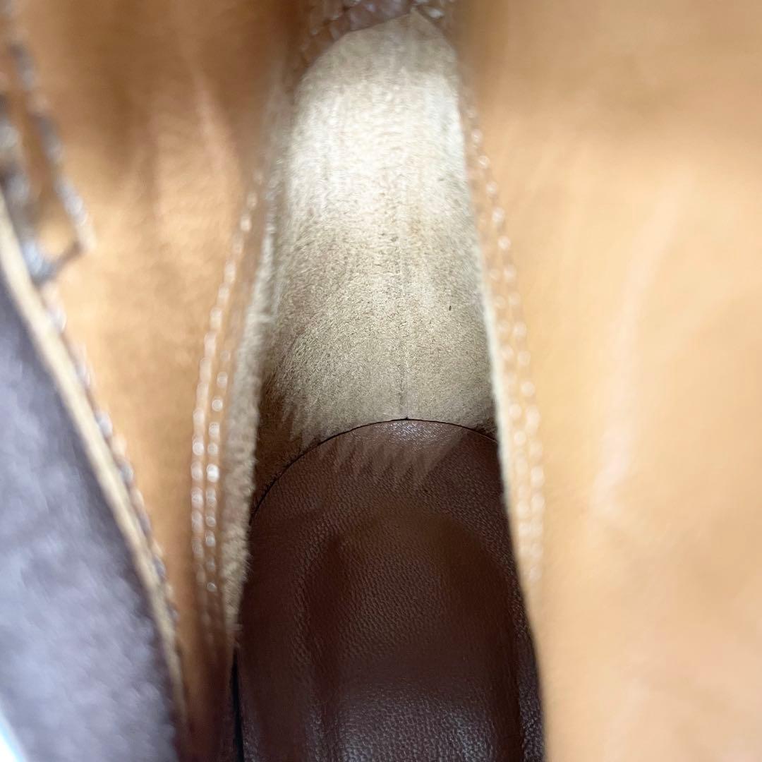 【美品】Chloe クロエ ロングブーツ サイドジップ レザー 金具 23cm