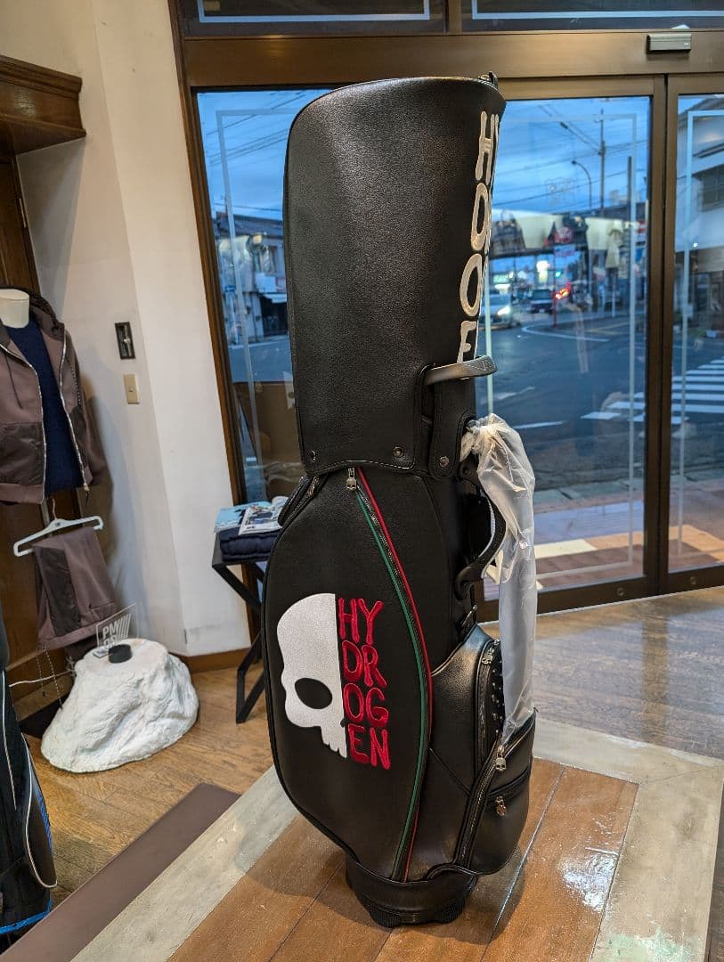 あ*様 HYDROGEN スカルデザイン キャディバッグ