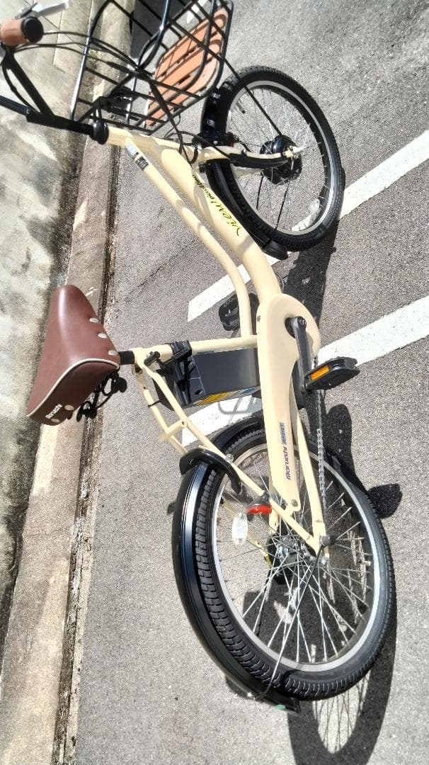 No 0901-2 電動自転車 丸石 ビューピッコリーノ 20インチ ベージュ