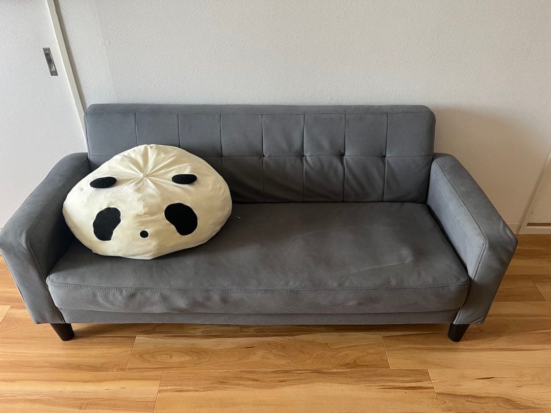 ソファー　3人掛け　グレー