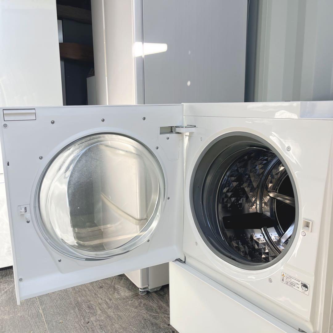 366取付無料！パナソニック キューブル 温水泡洗浄 おしゃれデザイン洗濯機