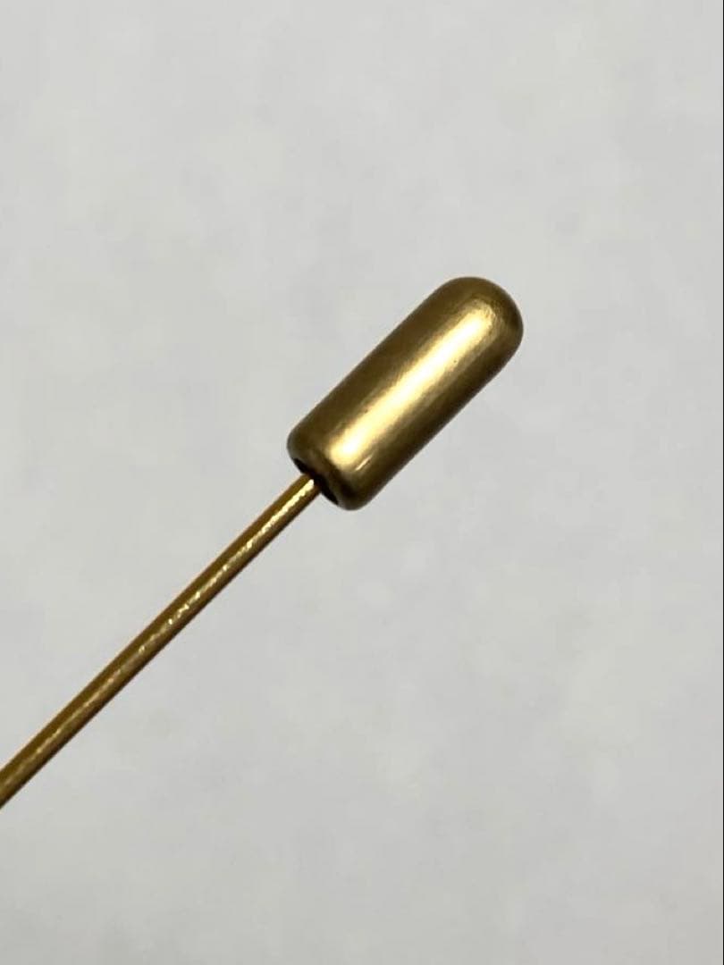 良品　HERMES エルメス　セリエ　ピンブローチ　ピンバッチ　ゴールド　箱付き