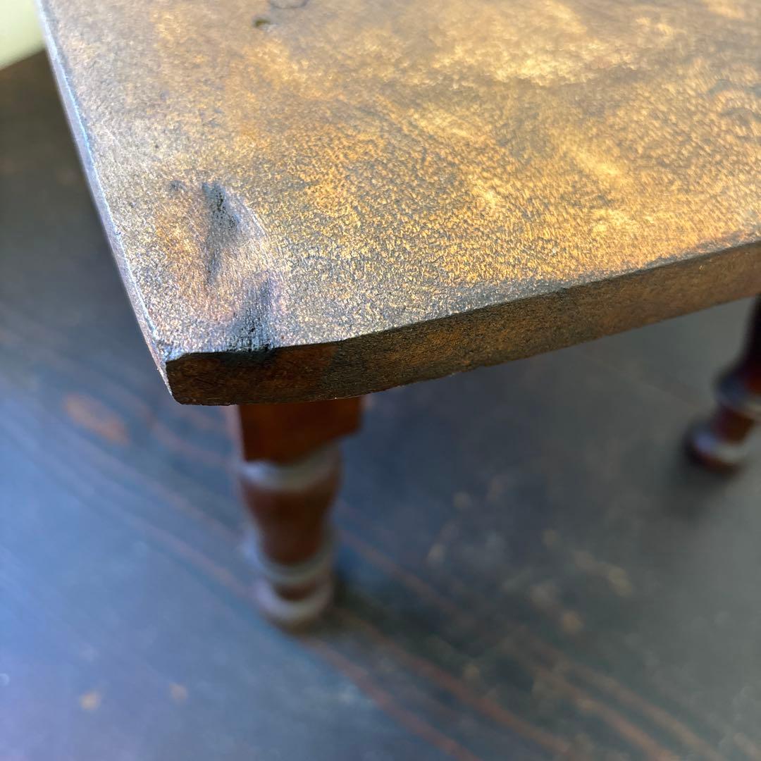 昭和レトロ 文机 小引き出し1杯｜古家具 ローテーブル 飾り台 無垢材