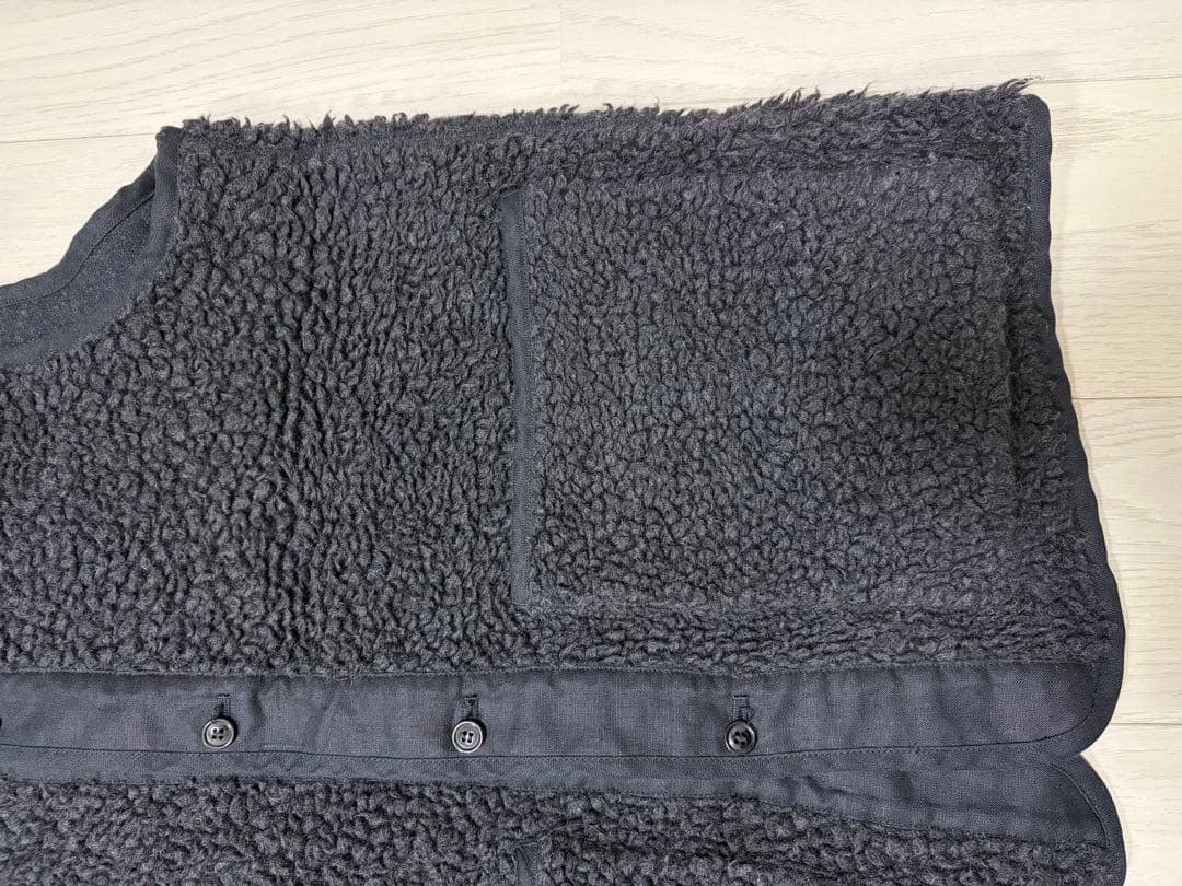 【美品】CONFECTコンフェクト ウールボアアーミーベスト size4