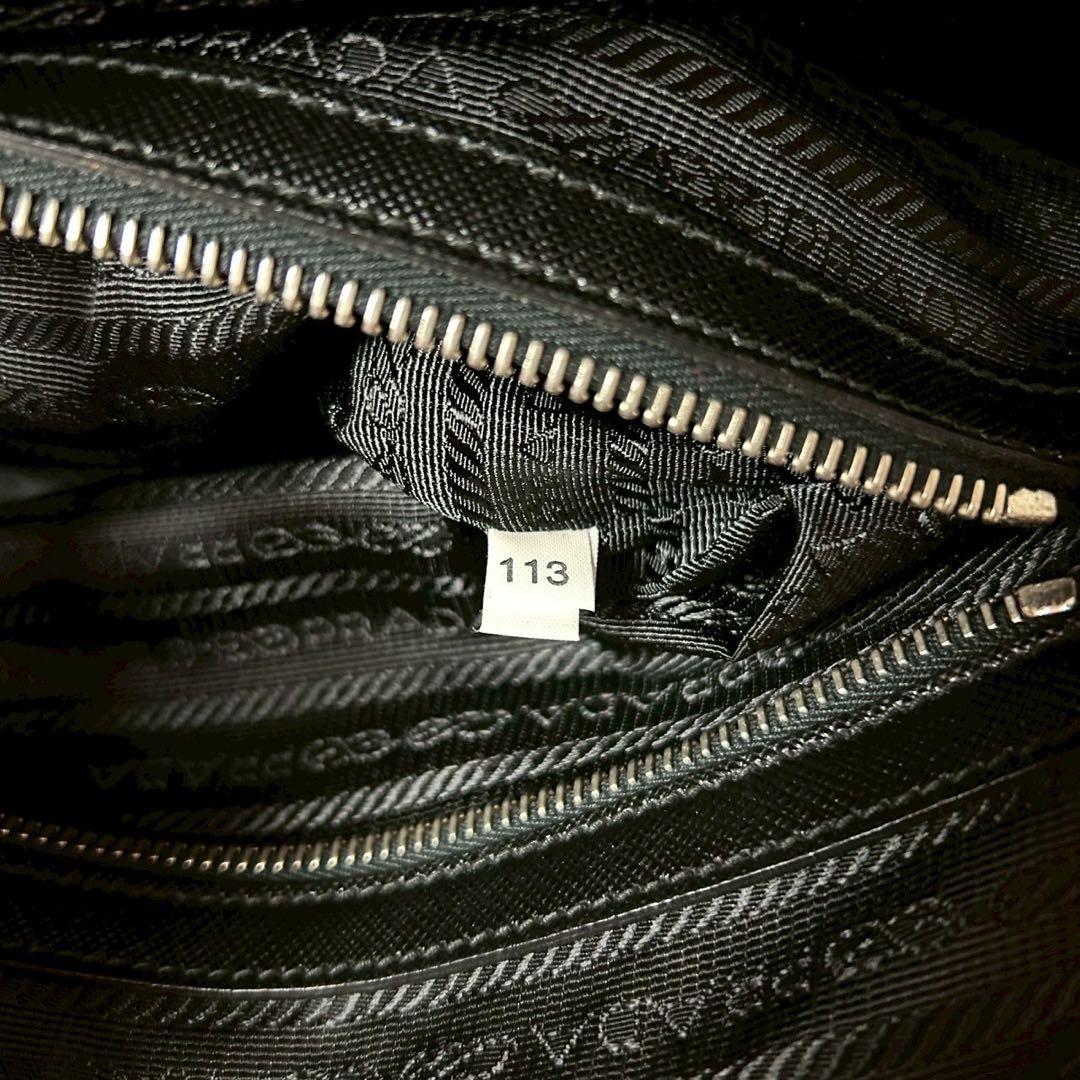 美品✨プラダ ブリーフケース サフィアーノ ビジネスバッグ ブラック