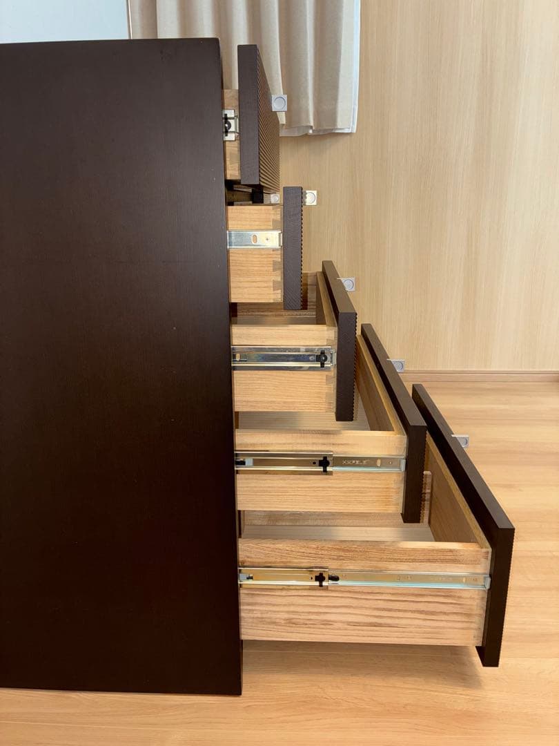 ffさん専用IDC OTSUKA] 送料込 タンス 5段チェスト 府中家具