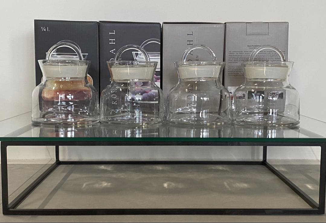 新品　4個 ローゼンダールコペンハーゲンキャニスター1/4L