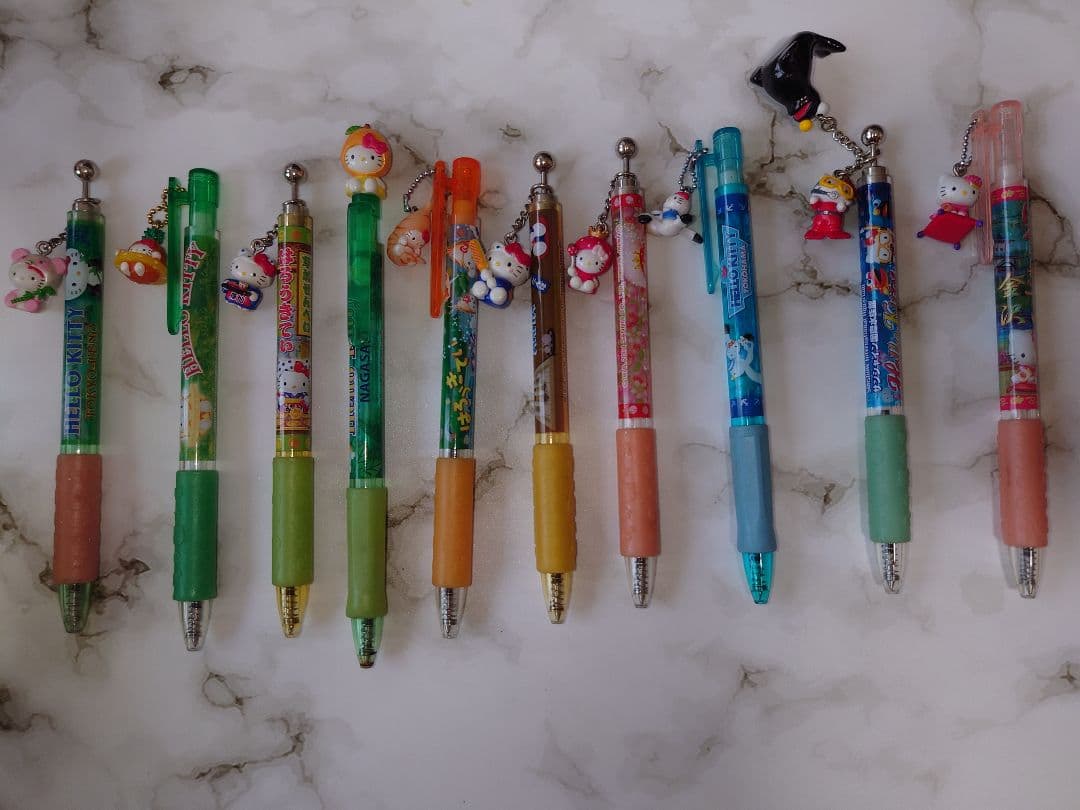 ご当地キティ　ボールペン　まとめ売り　77本