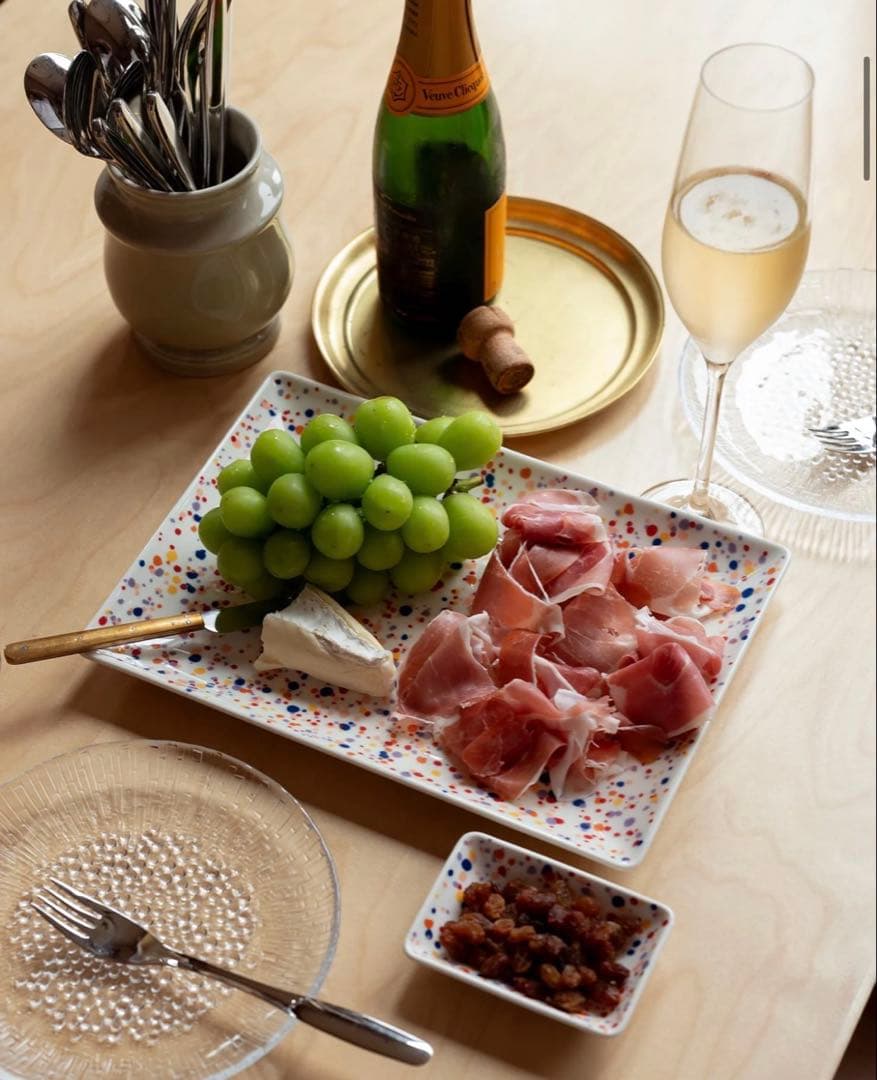 8日まで限定価格【廃盤・美品】イッタラ ヘレ アメジスト 豪華6点セット