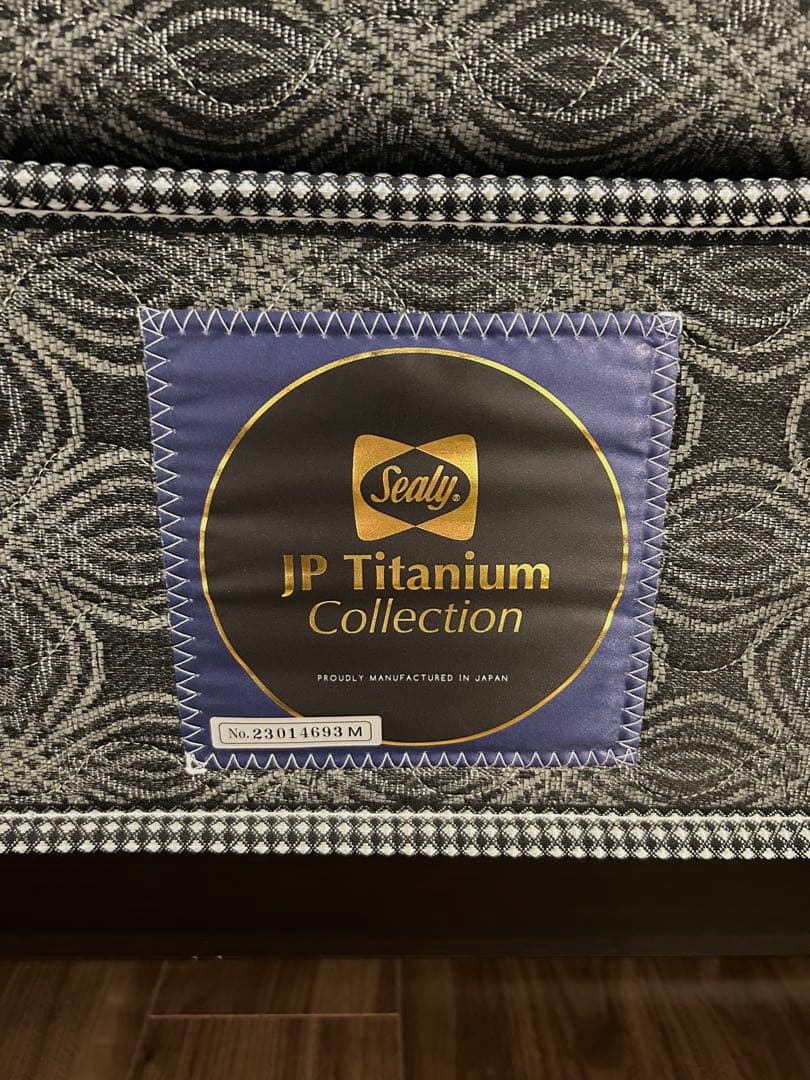 美品 シーリー Sealy チタンコレクション ダブル ロンド4 RondoⅣ