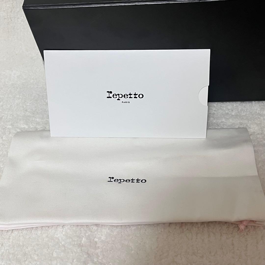 【Repetto】美品 Camille バレエシューズ エナメル レッド