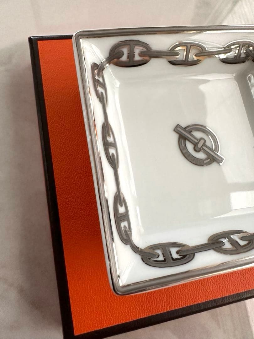 botanical  HERMÈS シェーヌダンクル スクエアトレー