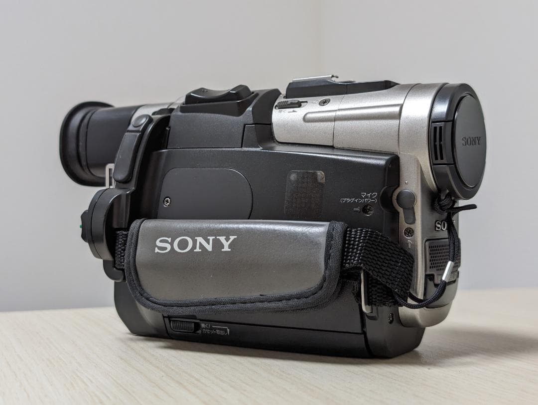 SONY DCR-TRV7 miniDVビデオカメラ ダビングに