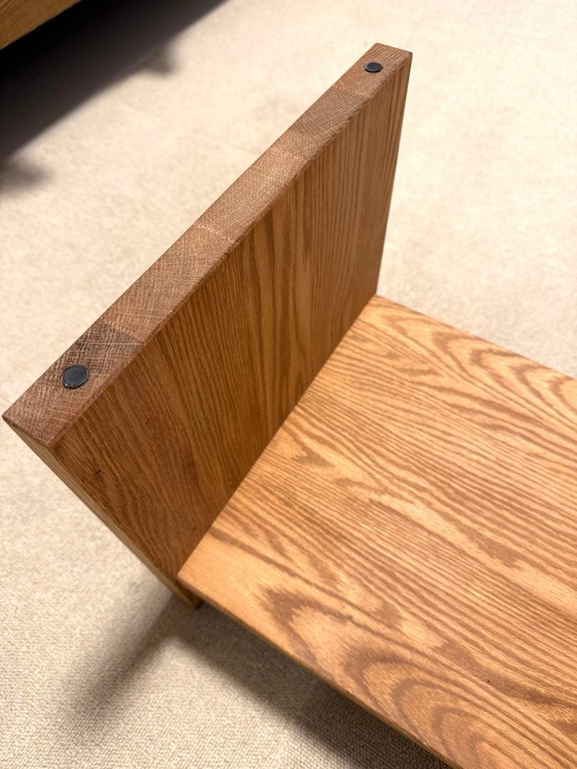 MOMO NATURAL(モモナチュラル) GLASS LOW TABLE