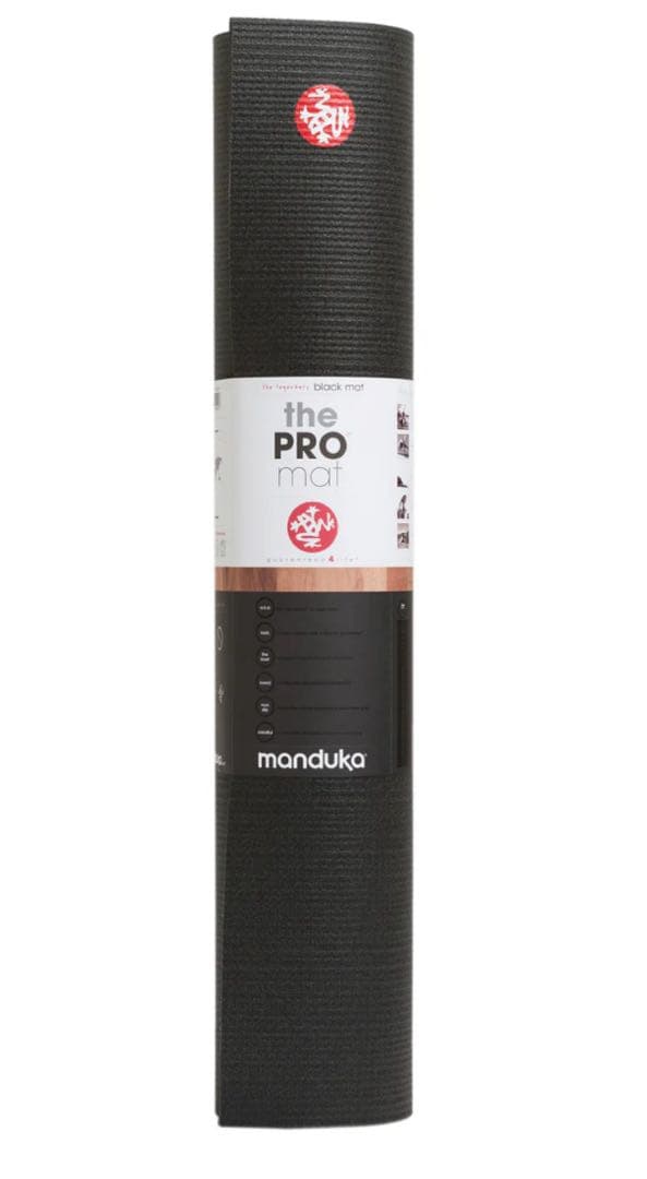 マンドゥカ　プロ　PRO プロ ヨガマット (6mm）ブラックマット ②