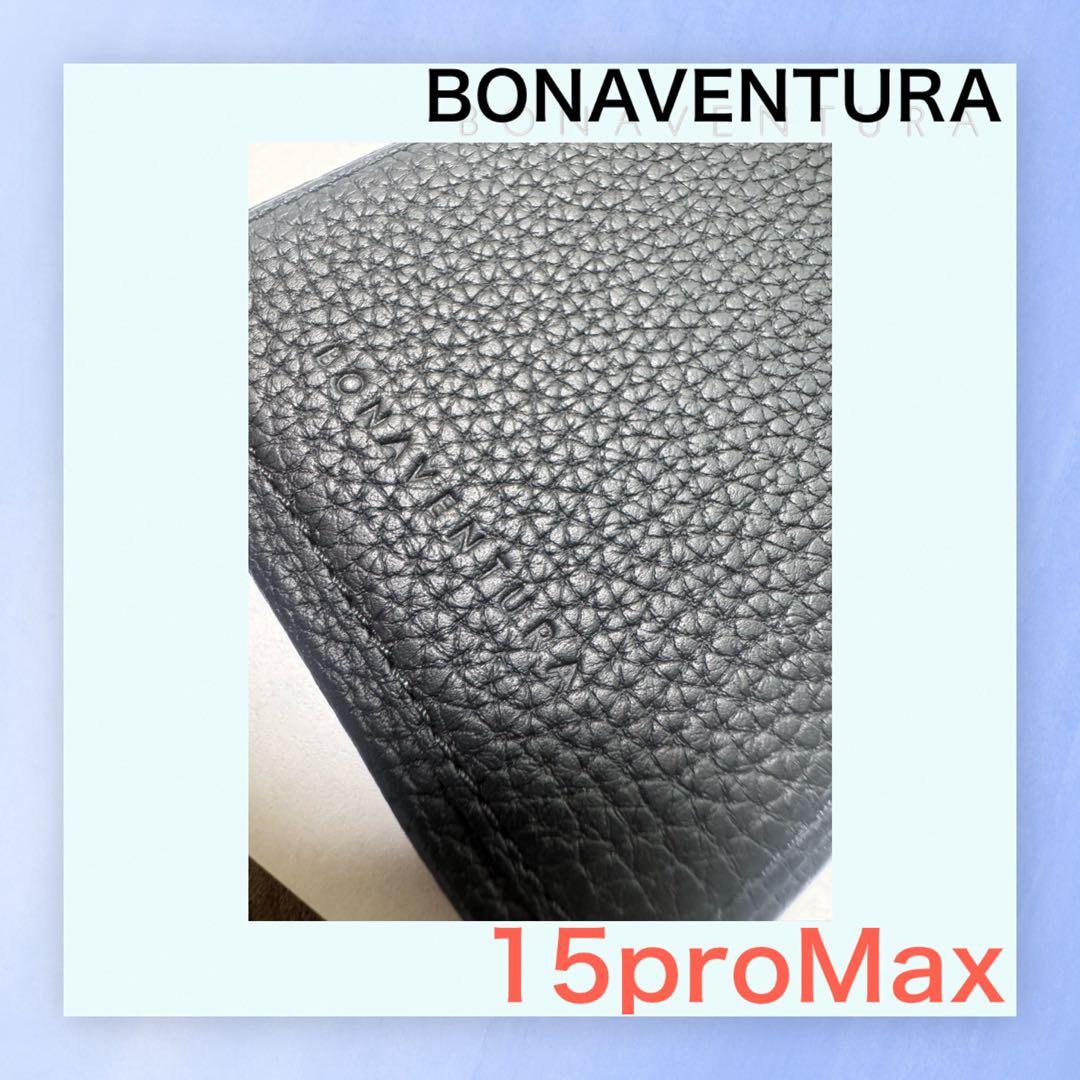 BONAVENTURA iPhone15proMax ケース ブラック 美品