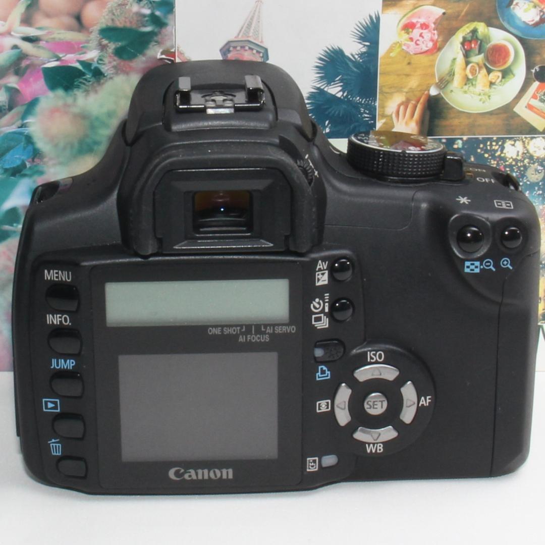 ❤️新品バック付❤️Canon EOS kiss N 便利な中望遠レンズセット