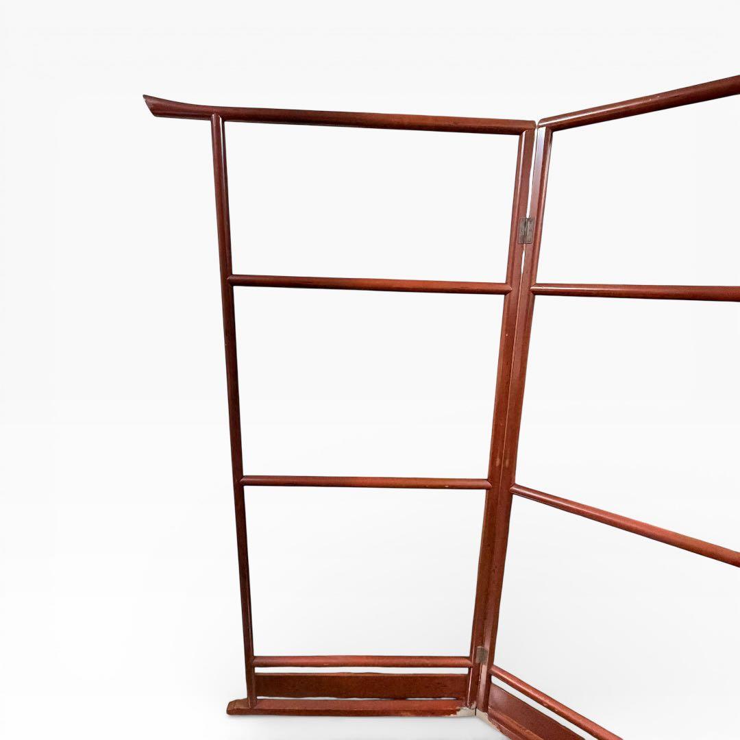 衣桁 着物掛け 衣紋掛け 折り畳み インテリア 昭和レトロ　アンティーク 木製