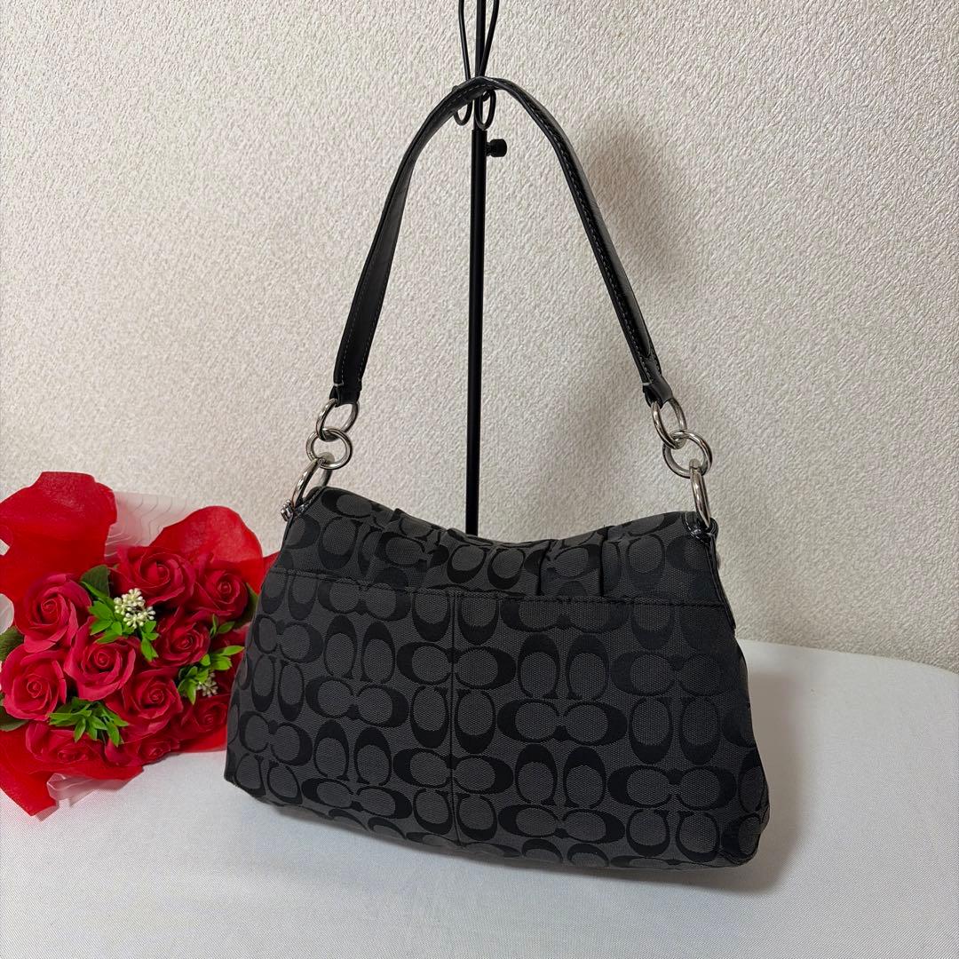 バッグ RARE COACH SOHO signature 17093 hand bag
