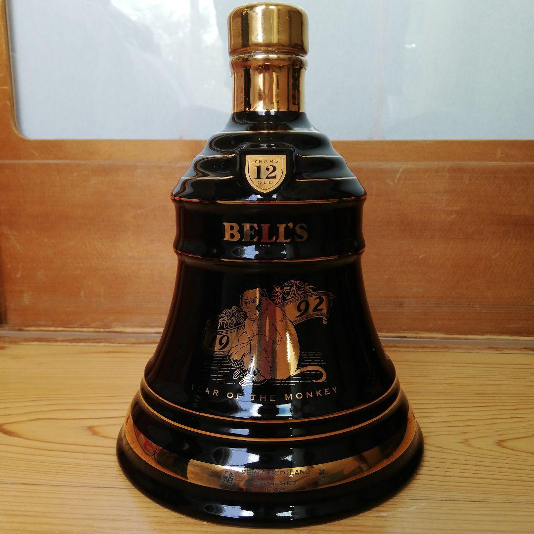 【希少】BELL'S ベルズ 12年 ヴィンテージ 干支 申年 1992年 陶器