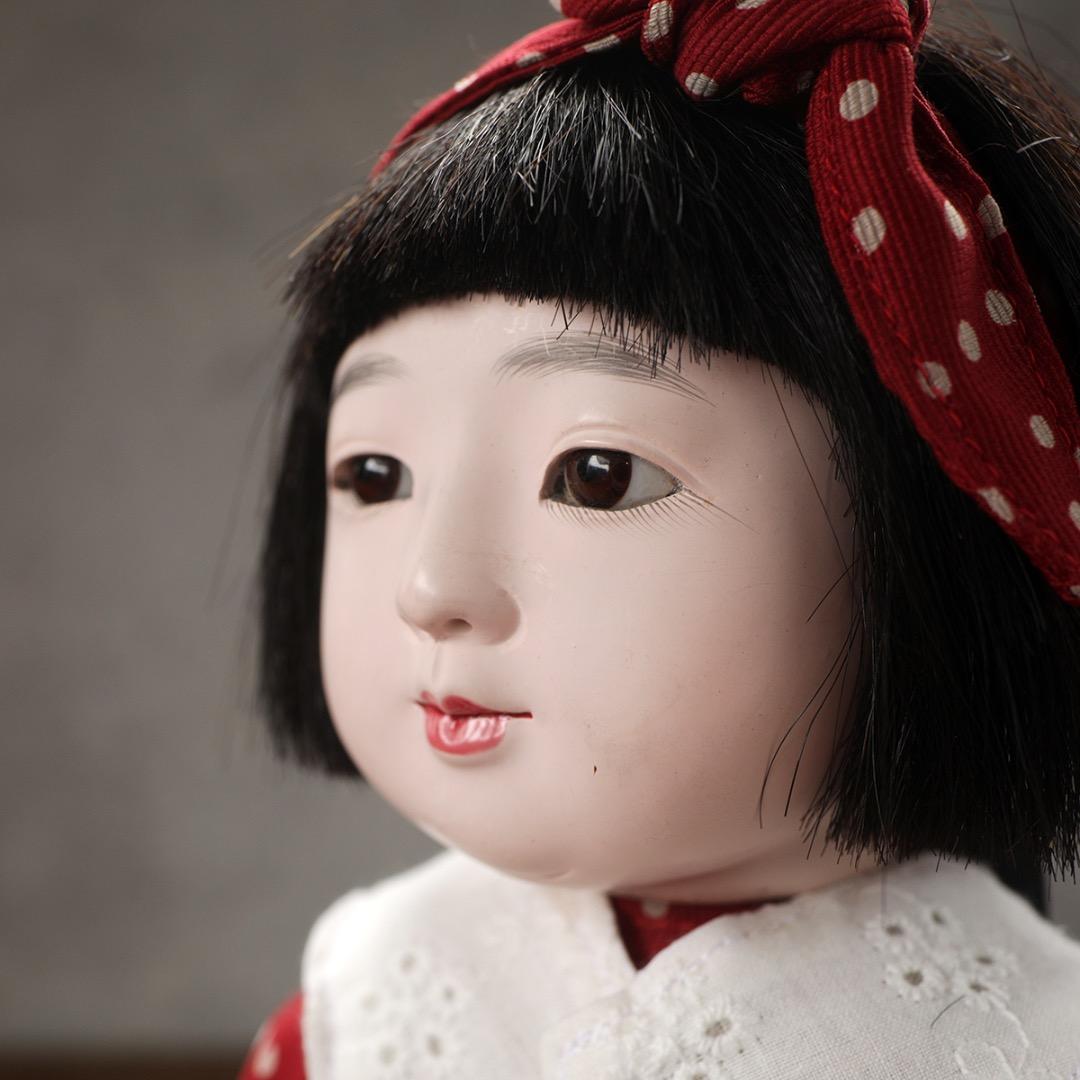 【可愛い市松人形3】お姉さんの穏やかなお顔