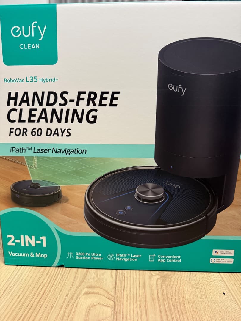 Anker Eufy RoboVac L35 Hybrid+ ロボット掃除機