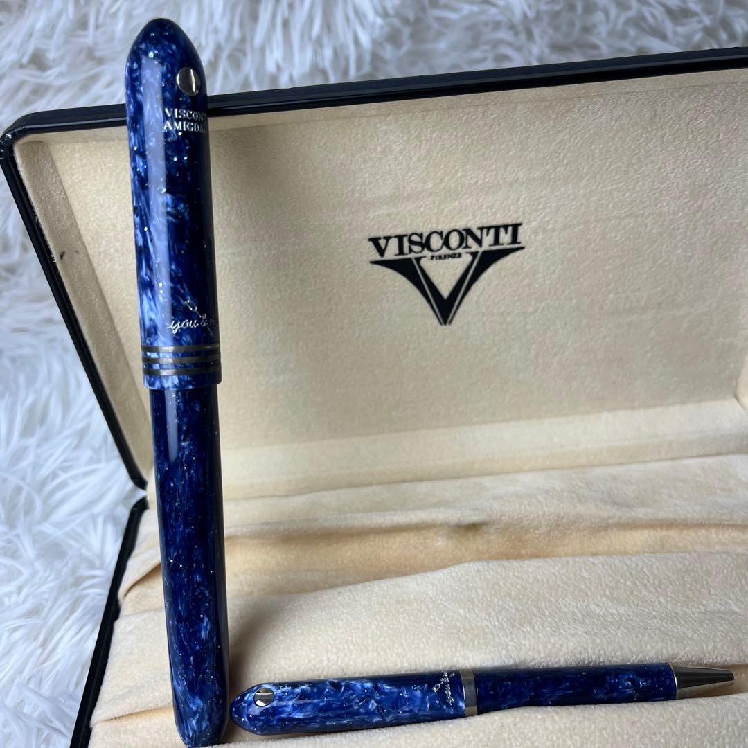 世界500本限定✨VISCONTI 万年筆とボールペン セット you&me
