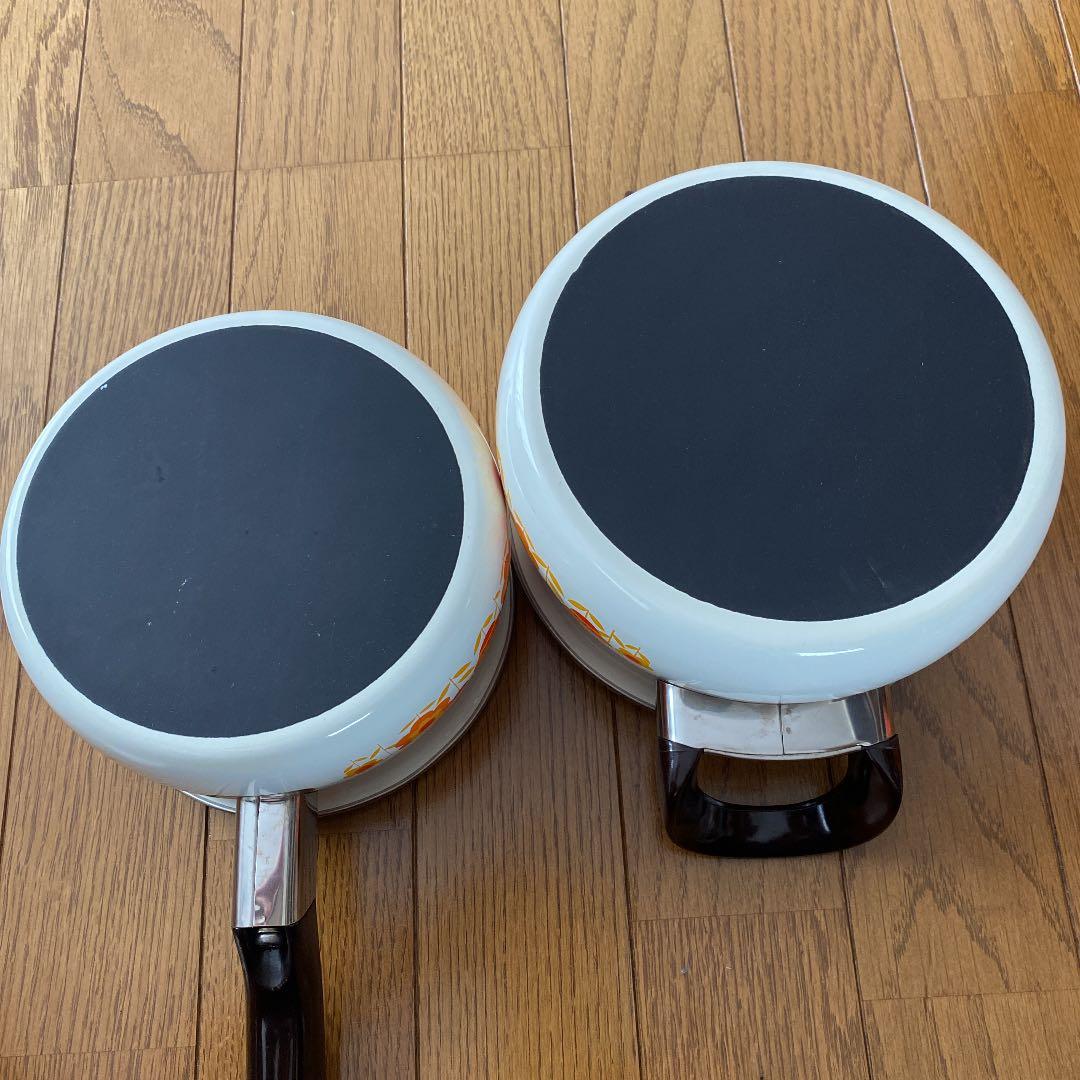 昭和レトロ ホーロー鍋