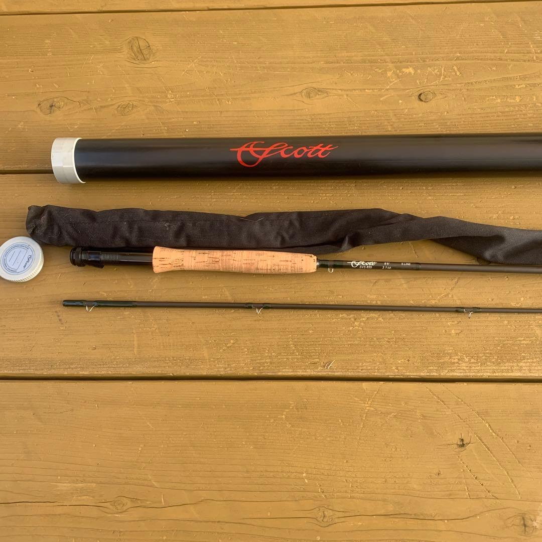 Scott SVS 855 フライロッド 8'6\" 5ライン